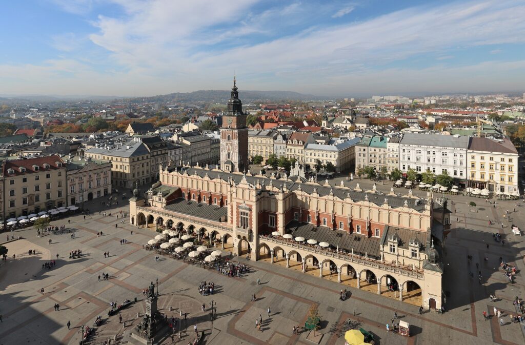 Krakow Cloth Hall and Main Market Square